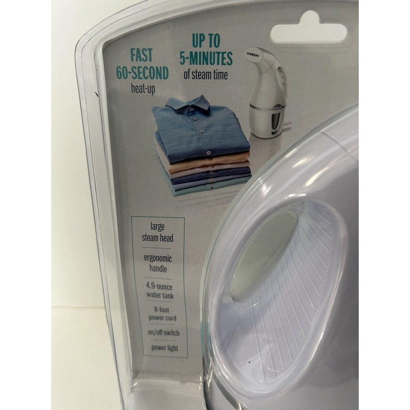 Conair CompleteSteam 1100 Watt Handheld Fabric Steamer, White