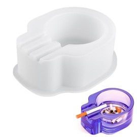 Skull Ashtray Silicone Mold - Resin Casting Mould for DIY Gothic Decor, Heat Resistant, Reusable, Easy Release