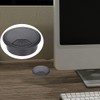 Pack of 4 Desk Cable Grommets, 80 mm Cable Hole