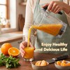 64oz Low-Profile Blender Pitcher Container Compatible with Vitamix 5200 5300