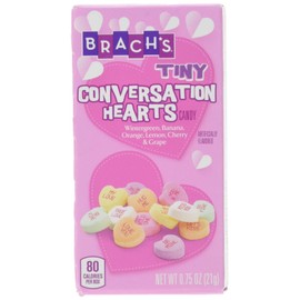 Brach’s Tiny Conversation Hearts 5 Pack, 3.75 Oz. (1 Per Order)