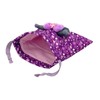 Nakajima Corporation 191694-24 Sakura Kimono Boa Face Drawstring Kuromi