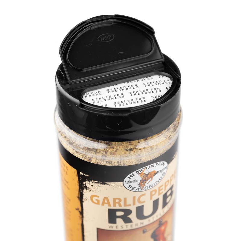 Hi Mountain Seasoning -- GARLIC PEPPER GRILL RUB
