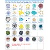 Princess-style Resin Filled Nail Parts with Tweezers Set of 35