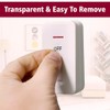 Rousrie Transparent Fan Light Switch Sticker for Identifying Switches and