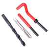 17Pcs Stainless Steel Thread Repair Kit with M10x1 Threaded Inserts,