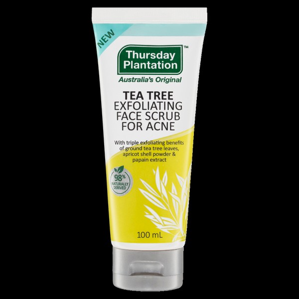 Thursday Plantation Tea Tree Exfoliating Face Scrub For Acne 100ml