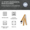 Ju-Sports Budogürtel Belt, WeiXfffd/Gelb/WeiXfffd, 260