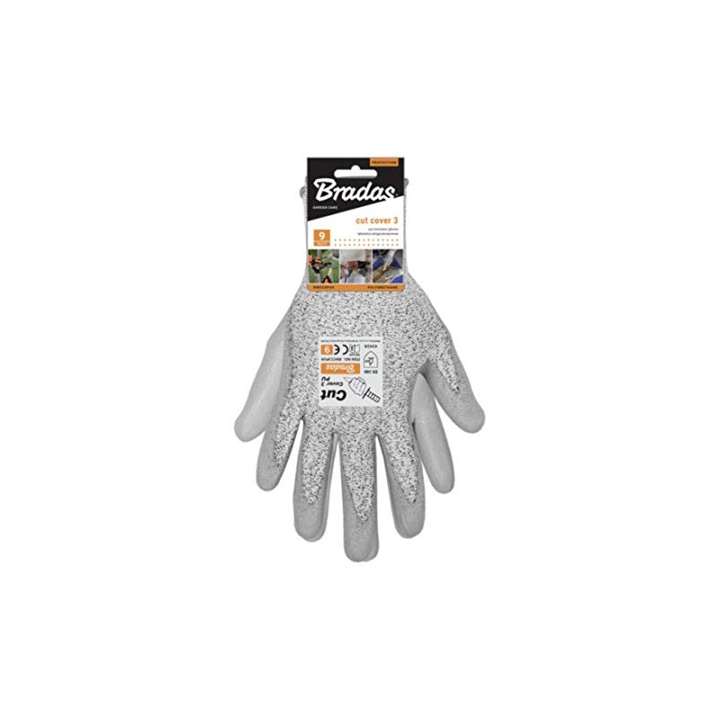 Bradas 8151 Cut Protection Gloves Size 9 Cut Cover 3