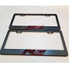 RS 2 pcs Black License Plate Frame for 3D Black