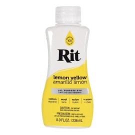 Líquido Dye Rit, Amarillo Limón, 240 Ml, Para Tie-dye, Ombre