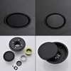 Orhemus 4 Inch Round Design Tile-in Shower Drain with Adjustable