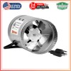 iPower 4” Inline Duct Fan – 100 CFM, Exhaust Booster
