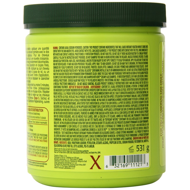 Ors Olive Oil Creme Relaxer Extra Strength 18.75 Ounce Jar