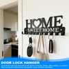 GMBANK Key Holder for Wall 10 Key Hooks for Home