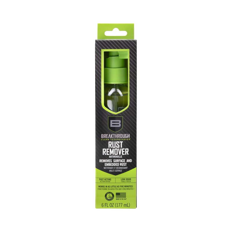 Breakthrough Clean Technologies Rust Remover, 6oz Dispensing Cone Cap Bottle