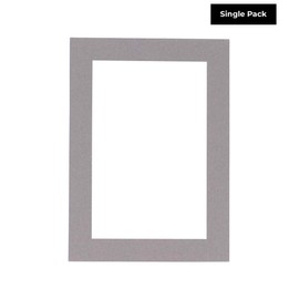 11x14 Mat for 8x10 Photo - Precut Charcoal Picture Matboard for Frames Measuring 11 x 14 Inches - Bevel Cut Matte to Display Art Measuring 8 x 10 Inches - Acid Free ONE MAT