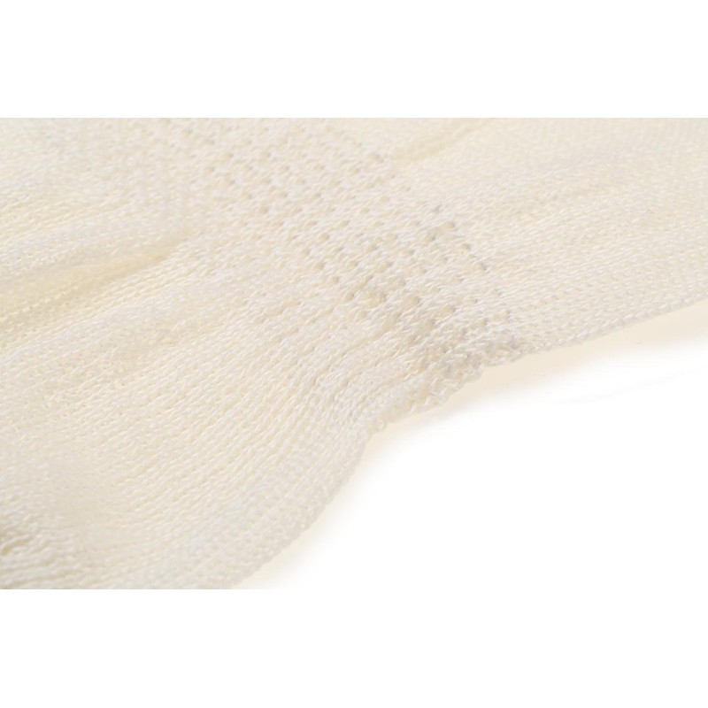 Cool & Hot Raw Silk Gloves, Pure Domestic Raw Silk,