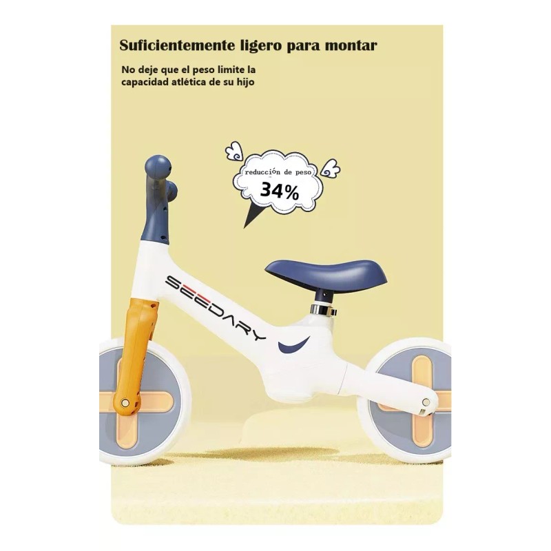 HC Life Juguete Scooter Bicicletas Para Niños Balance Sin Pedal