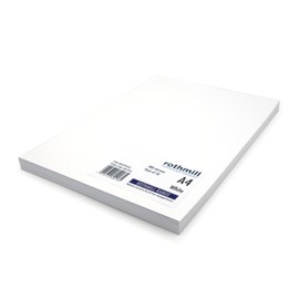 Rothmill A4 White Card Stock, 212gsm (280 microns), Ideal for Arts and Craft, Office and Stationery Use - 50 Sheets