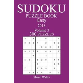300 Easy Sudoku Puzzle Book - 2018