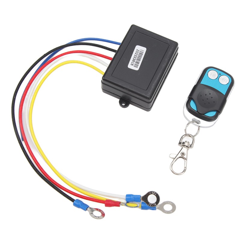 Wireless Winch Remote Control Kit DC 12V 24V 50ft Range