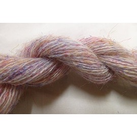 Four Pack Lace Weight Cream Pastel Wool Blend Soft Knitting Crochet Yarn