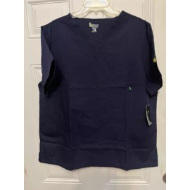 Citron Collection XL Navy Blue Unisex scrub Uniform Clinic v-neck NWT