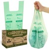 AIRNEX Compostable Kitchen Trash Bags 13 Gal - Cornstrarch Leakproof