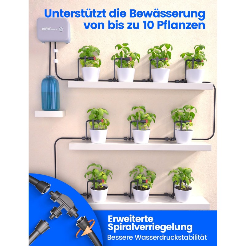 LetPot Automatic Watering System for Potted Plants, [WiFi & App