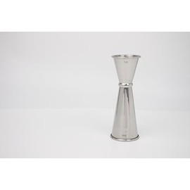 Lexenic oz/ml Dual Markings Jigger for Bartending, 304 Stainless Steel Heavy Duty Double Cocktail Jigger with 7 Measurements Inside, Professional Japanese Jigger Bar Tool for Bartender Home Bar Party
