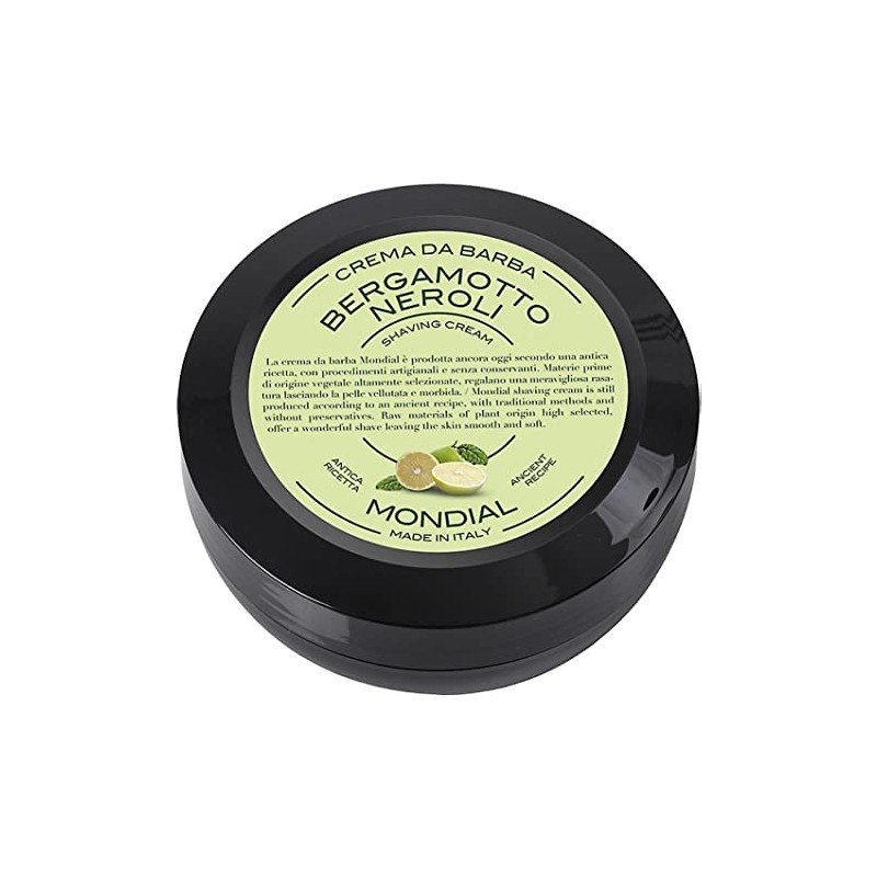 Mondial Rasiercreme, Bergamotto Neroli, Travel Pack