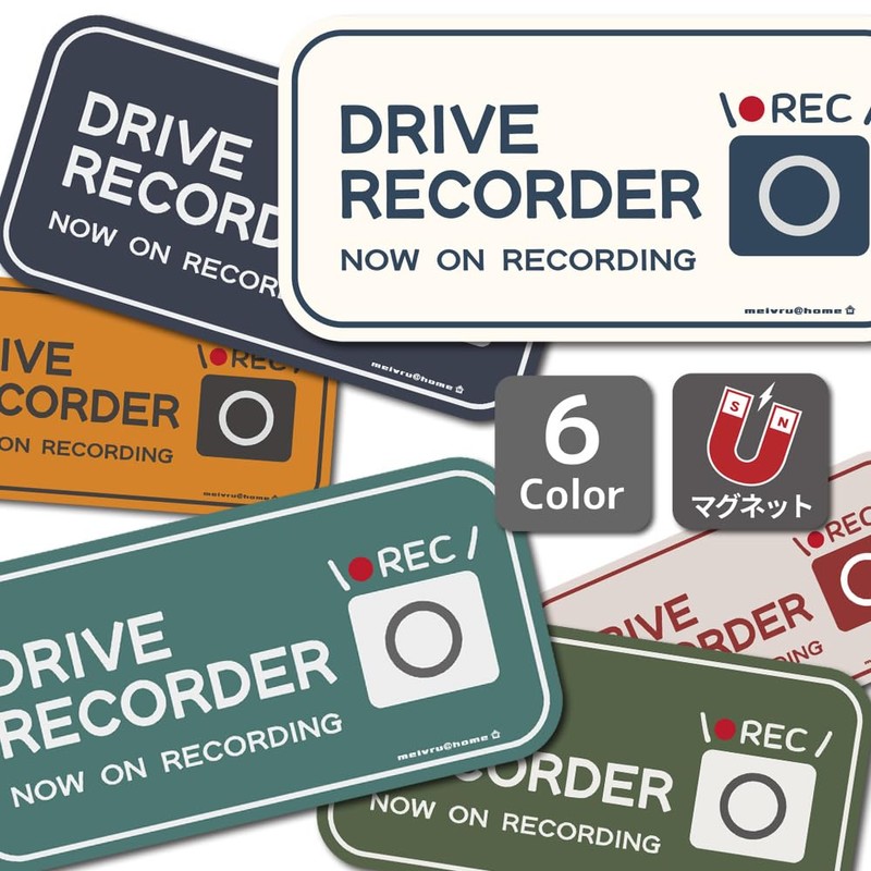 [Magnet] Dash Cam Sticker, Dash Cam Sticker, Dash Cam Sticker,