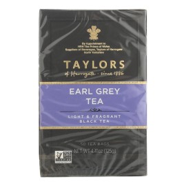 UD_Taylors Of Harrogate Earl Grey Tea Bags  - Case Of 6 - 50 Bag