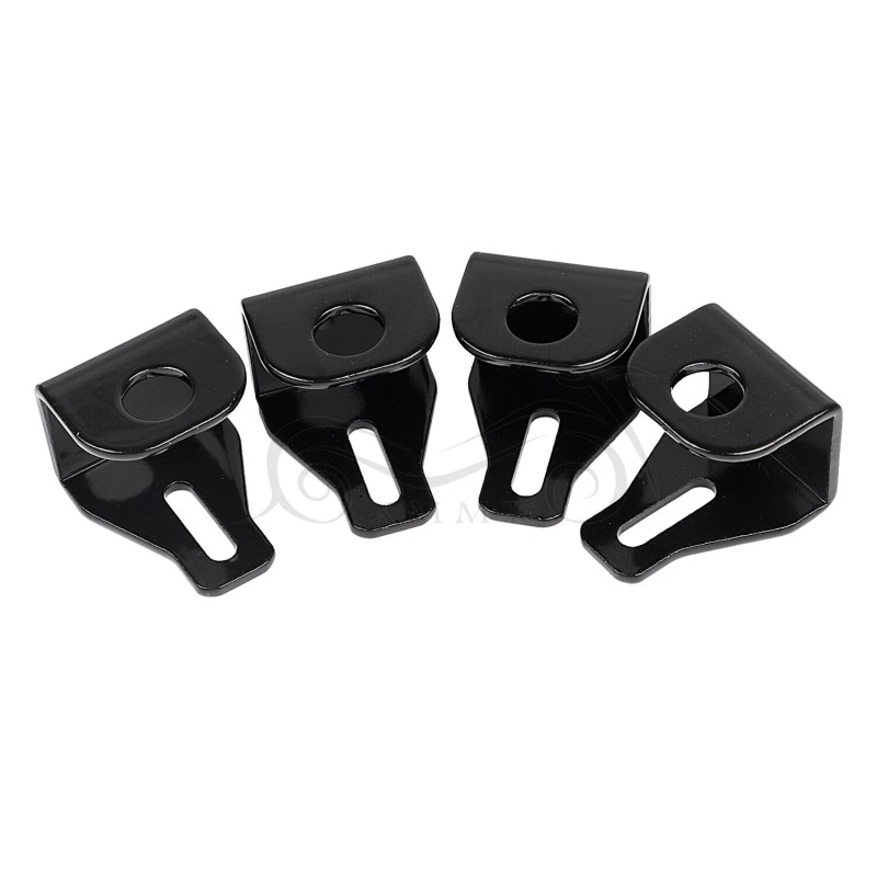 Unbranded Saddlebag Lock Bolts Mounting Bracket For Harley Touring Road