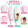 Disposable Female Urination Device 12/24 Pack, Portable Foldable Stand Up