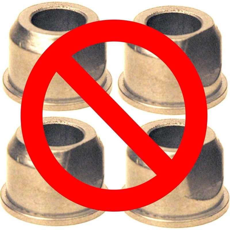 HD Switch Front Axle Steering Spindle, Wheel Bearing Kit for