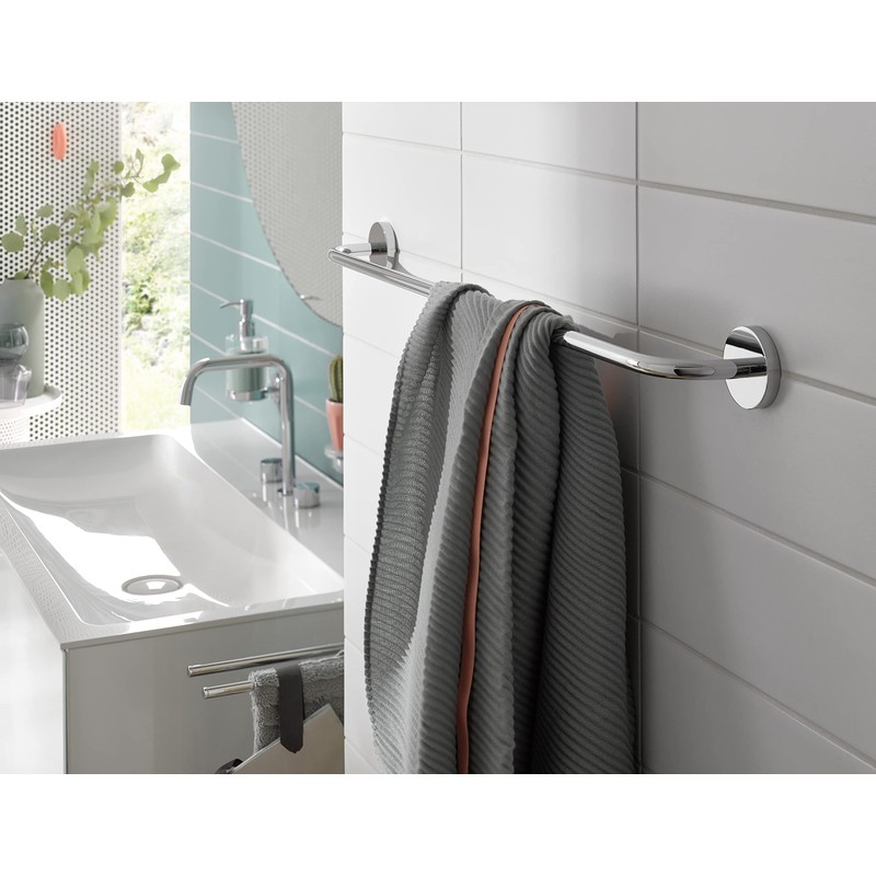 Emco 300mm Chrome Tub Handle - Secure Bath Handle -
