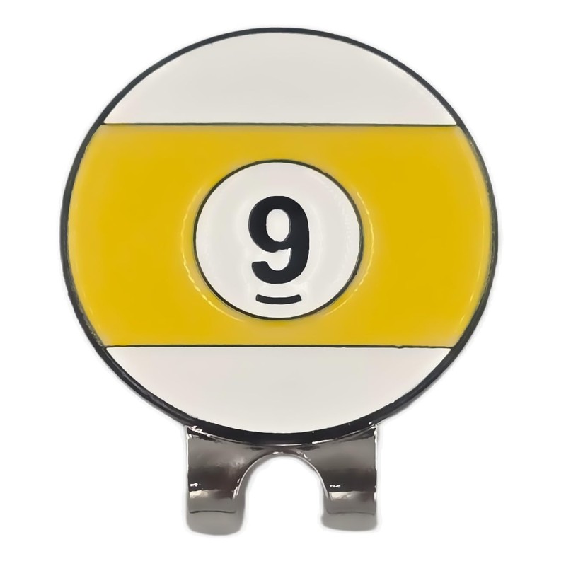 Funny & Unique Golf Ball Markers with Hat Clip –