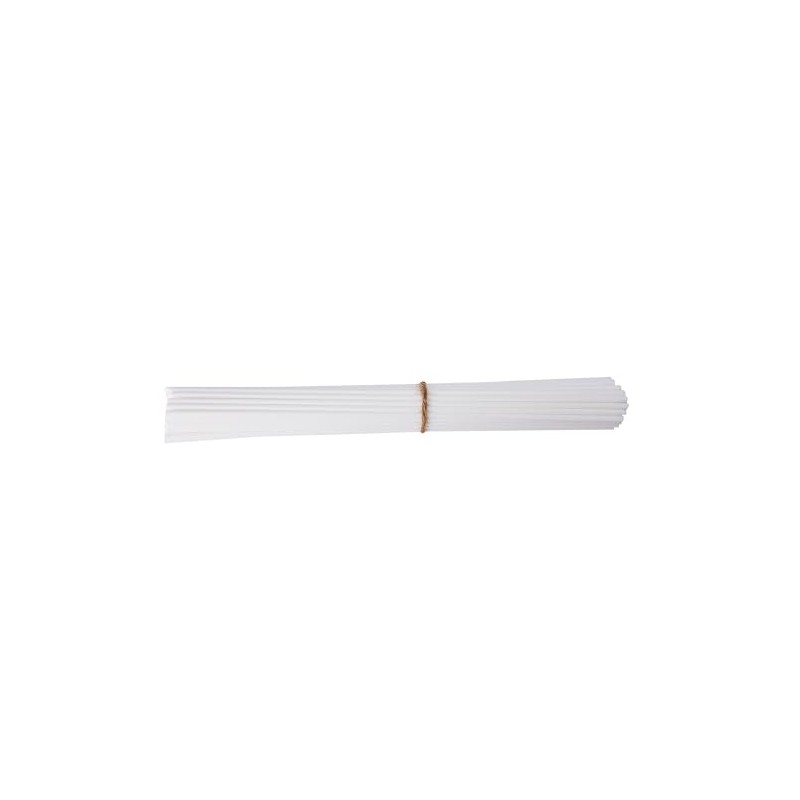 Reed Diffuser Replacement Sticks, 9.8 inches, 50-Pack, Natural Rattan (White)