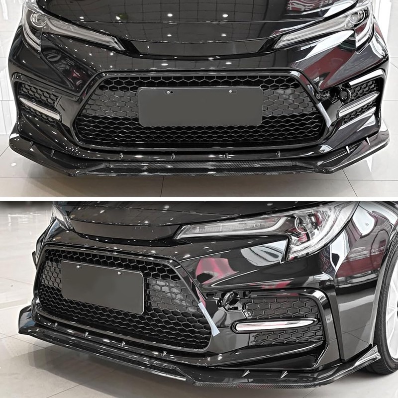 Rolling Gears Front Bumper Lip Spoiler Compatible with 2020-2025 Toyota