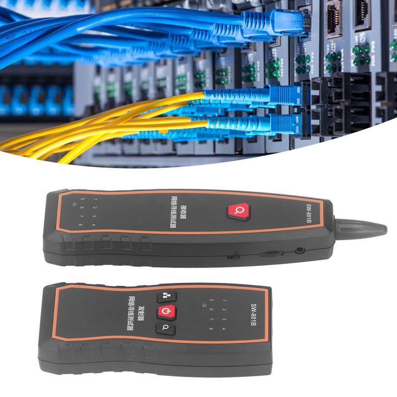 Wire Locator ABS Multifunctional Cable Tester Line Finder for Computer