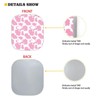 DBBXHZJY Pink Cow Print Sun Shade for Windshield Foldable Front