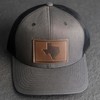 Ox & Pine Handmade Texas Patch Trucker Style Hat. Customizable.