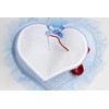FILET - Musical Birth Band, Heart Shaped Birth Carade with