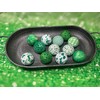 2" Green & Clovers St Patrick’s Day bowl filler balls,