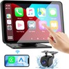 Carplay Screen for Car, 7" HD Wireless Portable Car Play