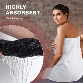 Jumbo Bath Towel Sheet Set: 2 Pcs 35X70 Cotton Luxury Extra Large Bath Sheets - Highly Absorbent Ultra Soft Quick Dry Oversized Lightweight Shower Towels for Adults Hotel Machine Washable (White)