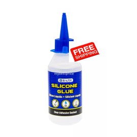 Silicone Glue Clear Adhesive Sealant * Water Proof * Crack Resistant *