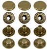 WedDecor 15mm S-Spring Press Studs 4 Part Snap Fasteners Sew